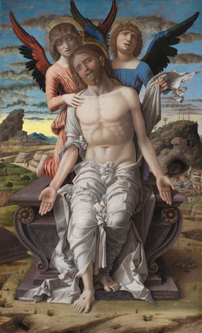 Christus als leidender Erlöser von Andrea Mantegna